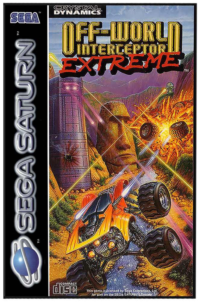 Off-World Interceptor Extreme box art for Sega Saturn